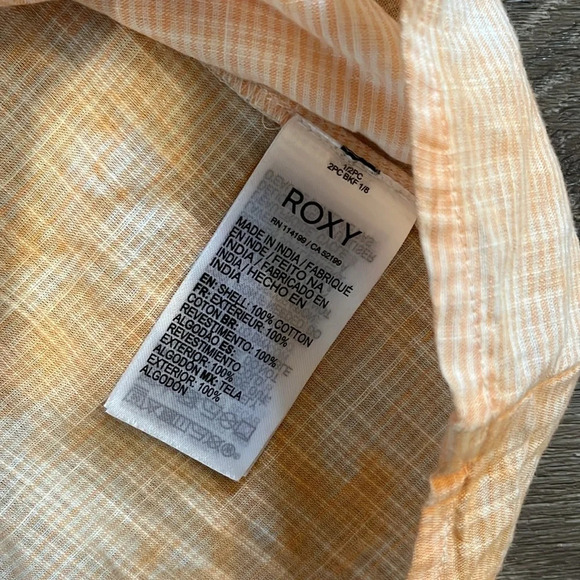 Roxy Wild ties slip dress orange small - Picture 4 of 6